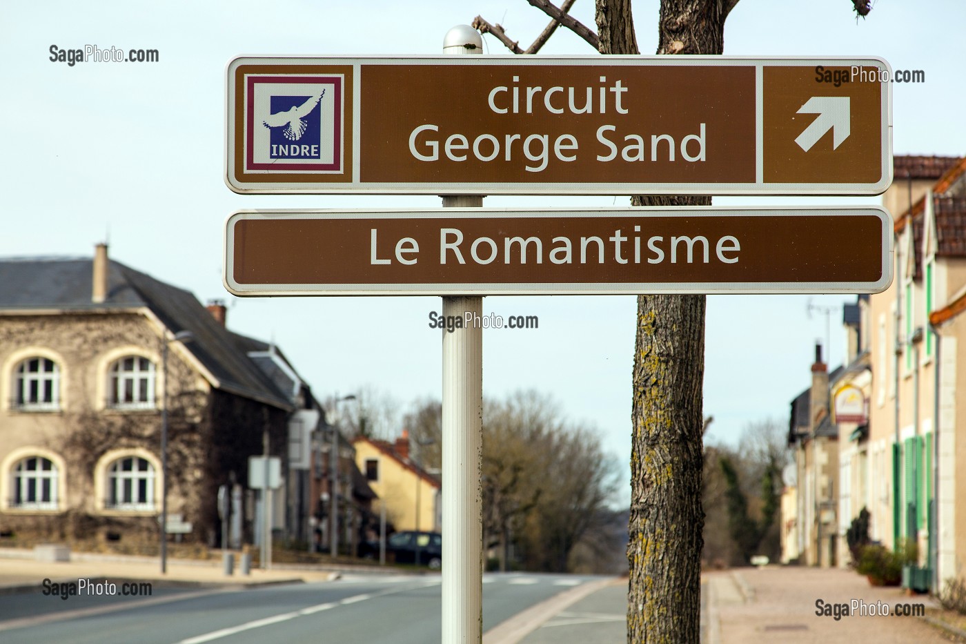 CIRCUIT GEORGE SAND, LE ROMANTISME, VILLAGE DE VIC, BERRY (36), FRANCE 