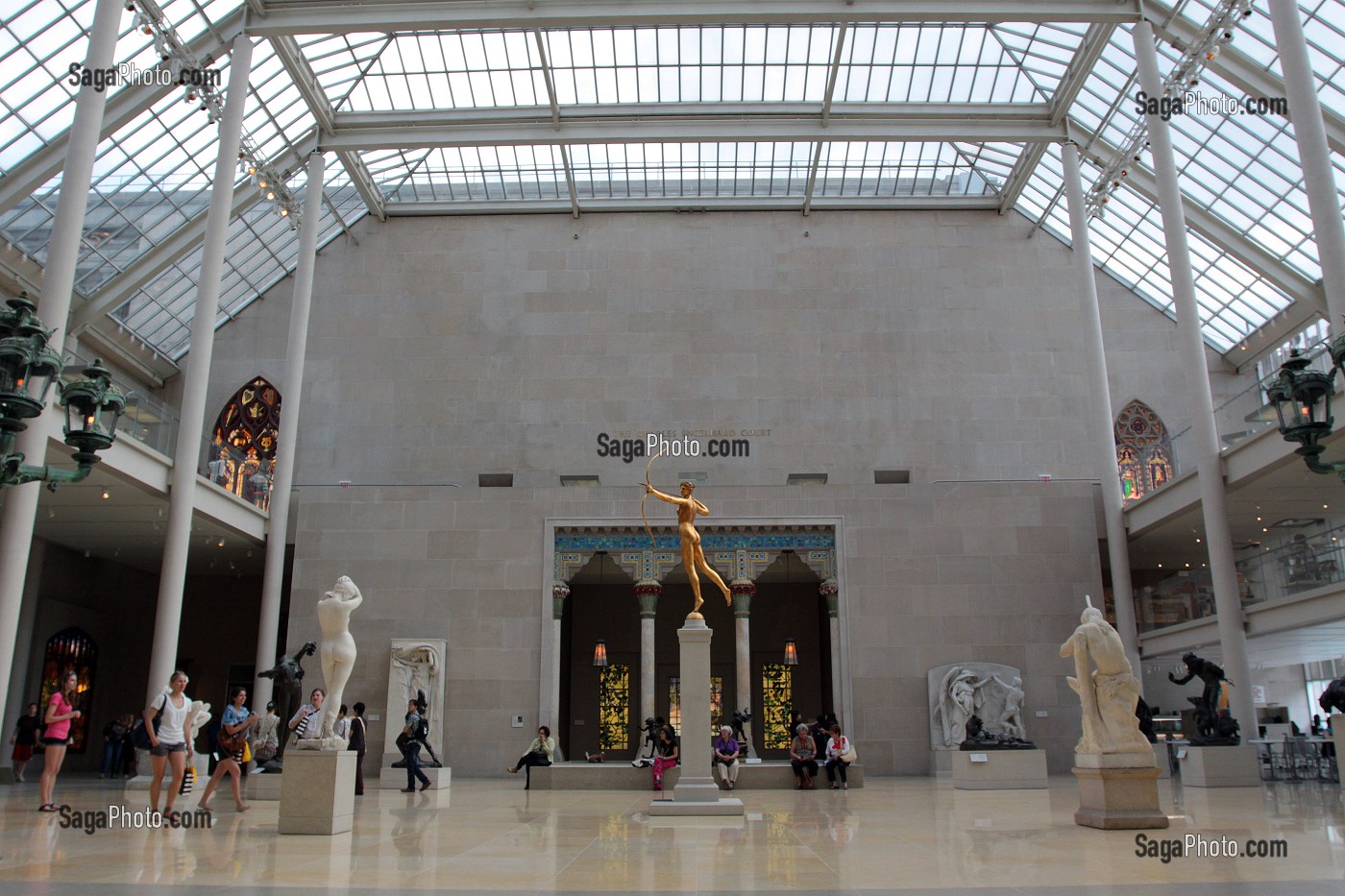 SALLE D'EXPOSITION DU METROPOLITAN MUSEUM OF ART, MANHATTAN, NEW YORK CITY, ETAT DE NEW YORK, ETATS-UNIS 