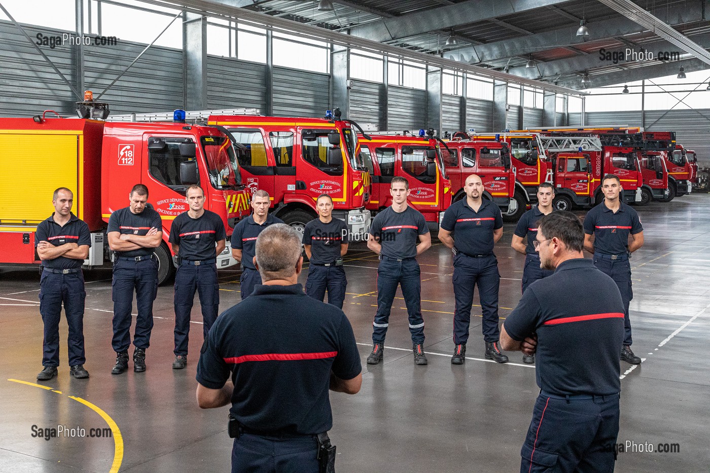 photo de RASSEMBLEMENT DE LA GARDE SAPEURS-POMPIERS, CSP D'AUXERRE