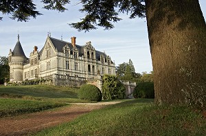 CHATEAU DE LA BOURDAISIERE, MONTLOUIS-SUR-LOIRE, INDRE-ET-LOIRE (37), FRANCE 