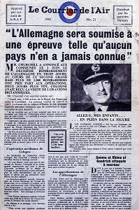 LE COURRIER DE L'AIR, 1942, DOCUMENT HISTORIQUE DU DEBARQUEMENT DU 06 JUIN 1944, NORMANDIE, FRANCE 