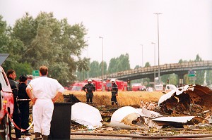 CRASH DU CONCORDE PARIS/NEW-YORK, 113 MORTS GONESSE LE 25/07/2000 