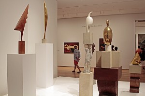 SCULPTURES DE CONSTANTIN BRANCUSI (1876-1957), MOMA (MUSEUM OF MODERN ART), MUSEE D'ART MODERNE, QUARTIER DE MIDTOWN, MANHATTAN, NEW YORK CITY, ETAT DE NEW YORK, ETATS-UNIS 