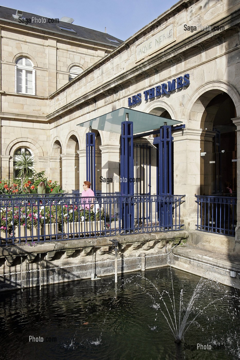 LES THERMES DE NERIS-LES-BAINS, ALLIER (03), FRANCE 