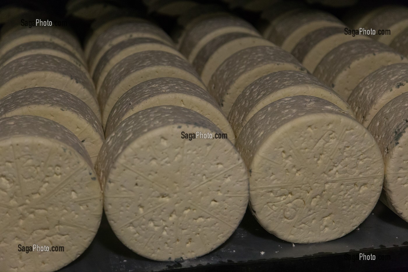 CAVE D'AFFINAGE DU FROMAGE ROQUEFORT, CAVE SOCIETE, GROUPE LACTALIS, (12) AVEYRON, MIDI-PYRENEES, FRANCE 