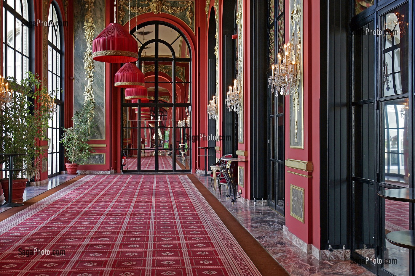 HALL INTERIEUR, CASINO DE DEAUVILLE, CALVADOS (14), NORMANDIE, FRANCE 