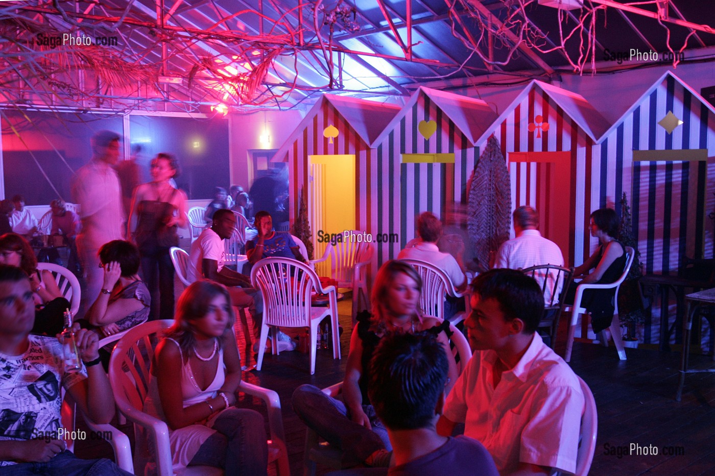 DISCOTHEQUE 'LES PLANCHES', DEAUVILLE BLONVILLE-SUR-MER, CALVADOS (14), NORMANDIE, FRANCE 