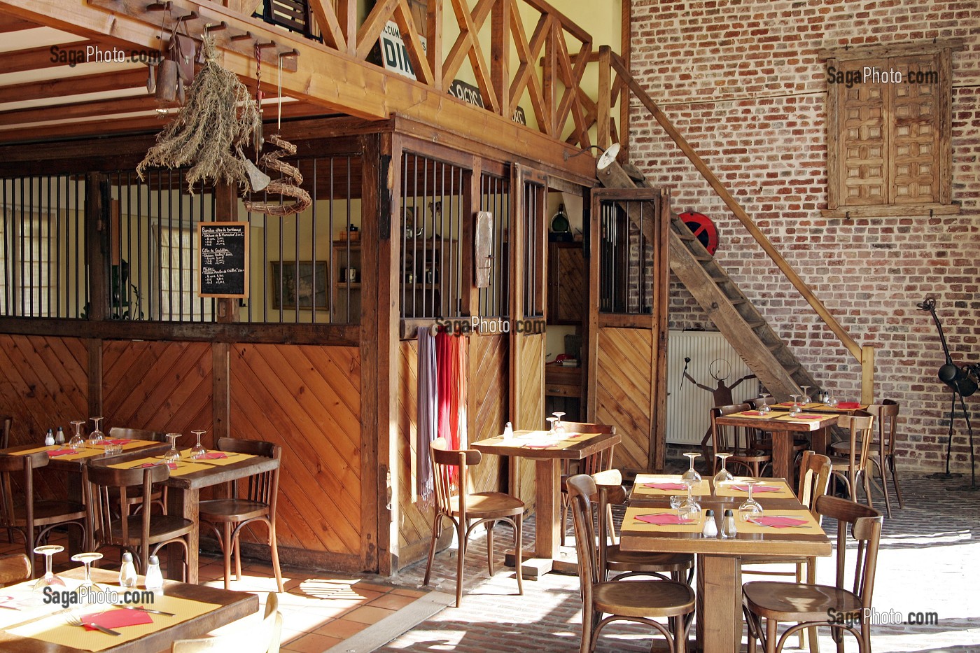 CREPERIE 'LES PIEDS DANS L'HERBE', HONFLEUR, CALVADOS (14), NORMANDIE, FRANCE 