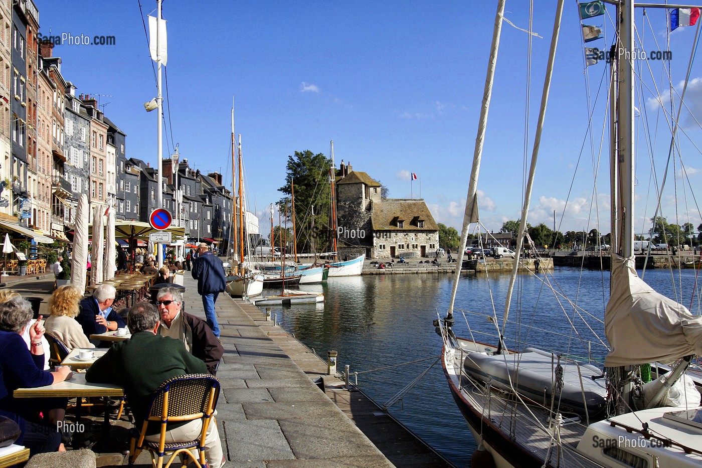LE VIEUX BASSIN, HONFLEUR, CALVADOS (14), NORMANDIE, FRANCE 