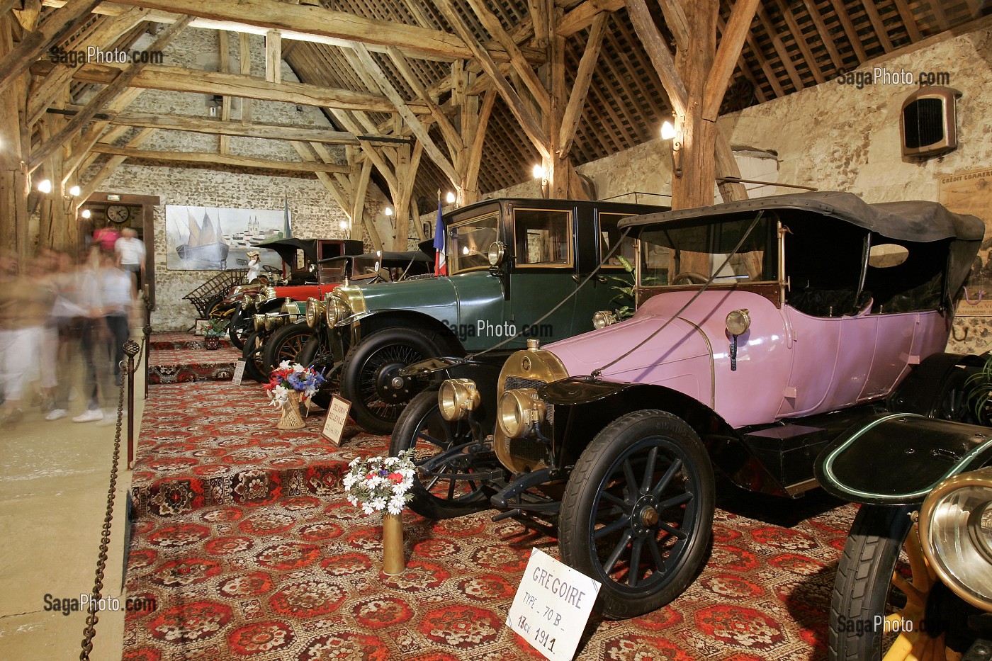 MUSEE AUTOMOBILE ' LA BELLE EPOQUE', PONT-L'EVEQUE, CALVADOS (14), NORMANDIE, FRANCE 