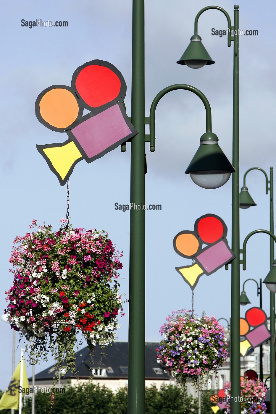 LOGO DE FESTIVAL 'OFF COURT', TROUVILLE-SUR-MER, CALVADOS (14), NORMANDIE, FRANCE 