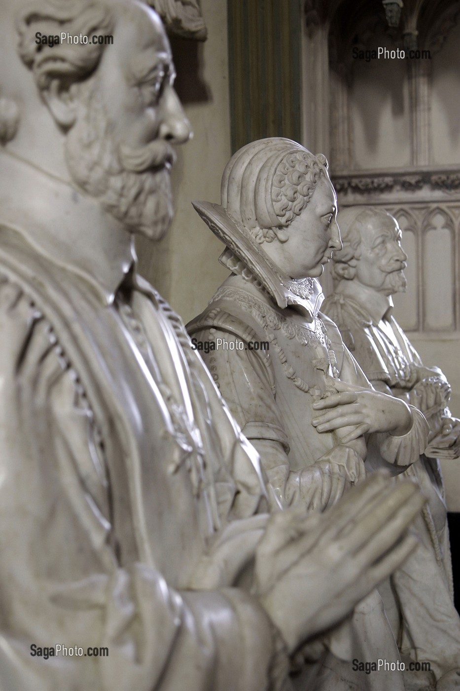 STATUAIRE INTERIEURE, CATHEDRALE, BOURGES, CHER (18), FRANCE 