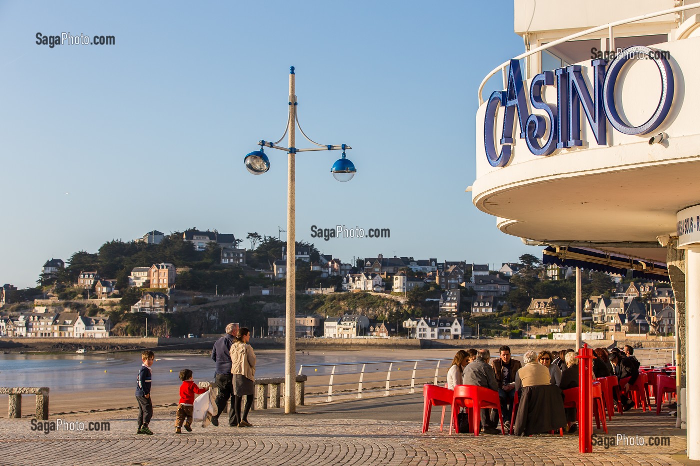 LA ROTONDE, CASINO DE PLENEUF-VAL-ANDRE, (22) COTES-D’ARMOR, BRETAGNE, FRANCE 