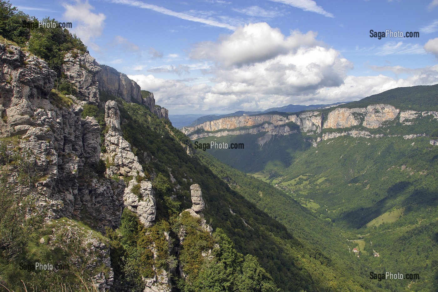 ROUTE DE COMBE LAVAL, VERCORS, DROME (26), FRANCE 