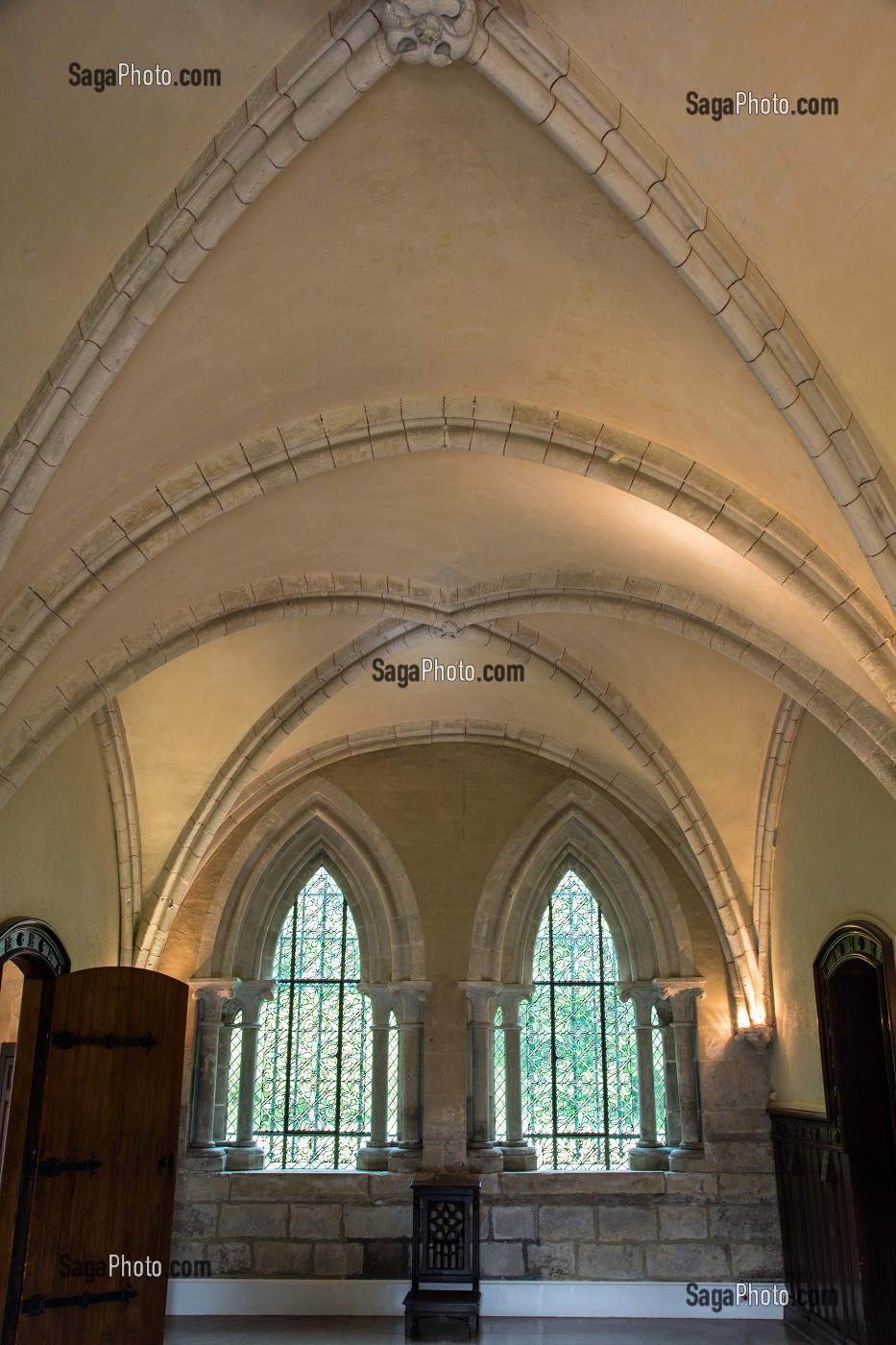 ABBAYE NOTRE-DAME DE BONPORT, PONT-DE-L'ARCHE, (27) EURE, NORMANDIE, FRANCE 