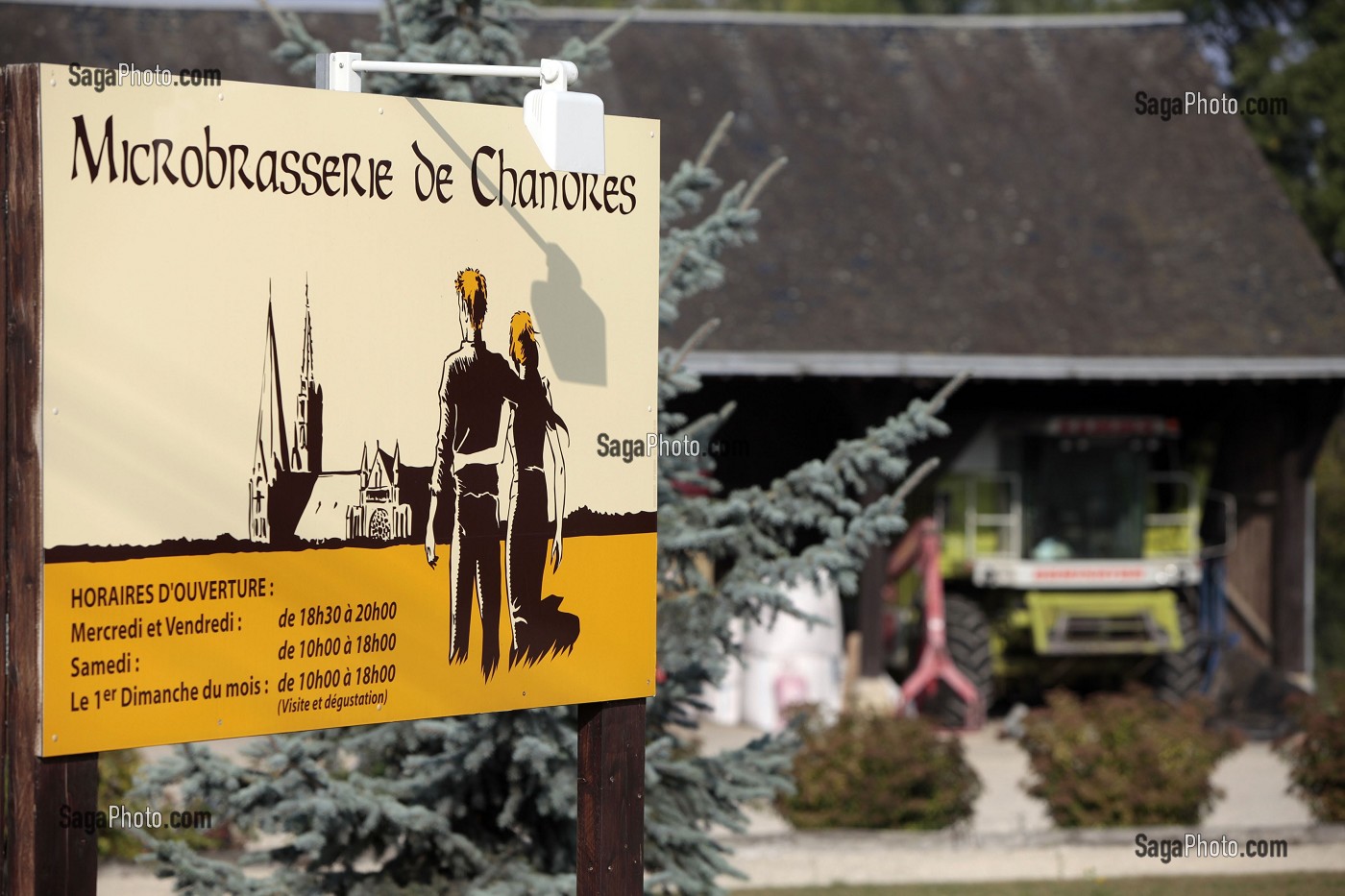 BIERE L'EURELIENNE DE CHANDRES, EURE-ET-LOIR, FRANCE