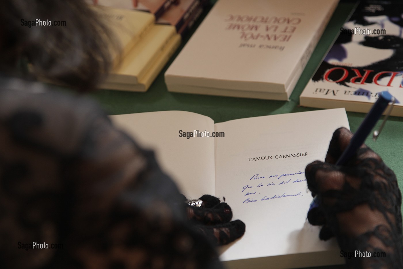 SIGNATURE DES OUVRAGES, FETE DES LIVRES, LA FERTE-VIDAME, EURE-ET-LOIR (28), FRANCE 