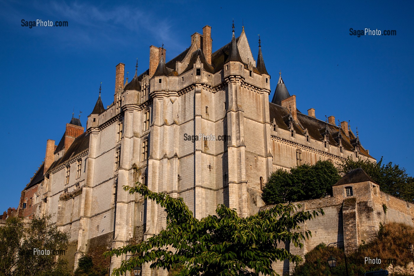 CHATEAU DE CHATEAUDUN, EURE-ET-LOIR (28), FRANCE 