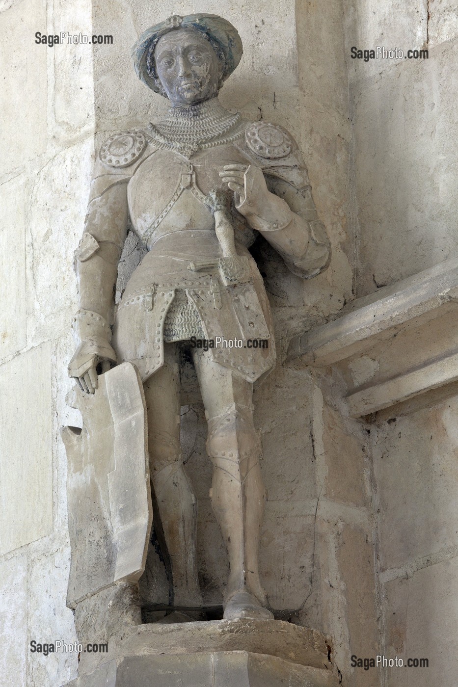 CHAPELLE, CHATEAU DE CHATEAUDUN, EURE-ET-LOIR, FRANCE 