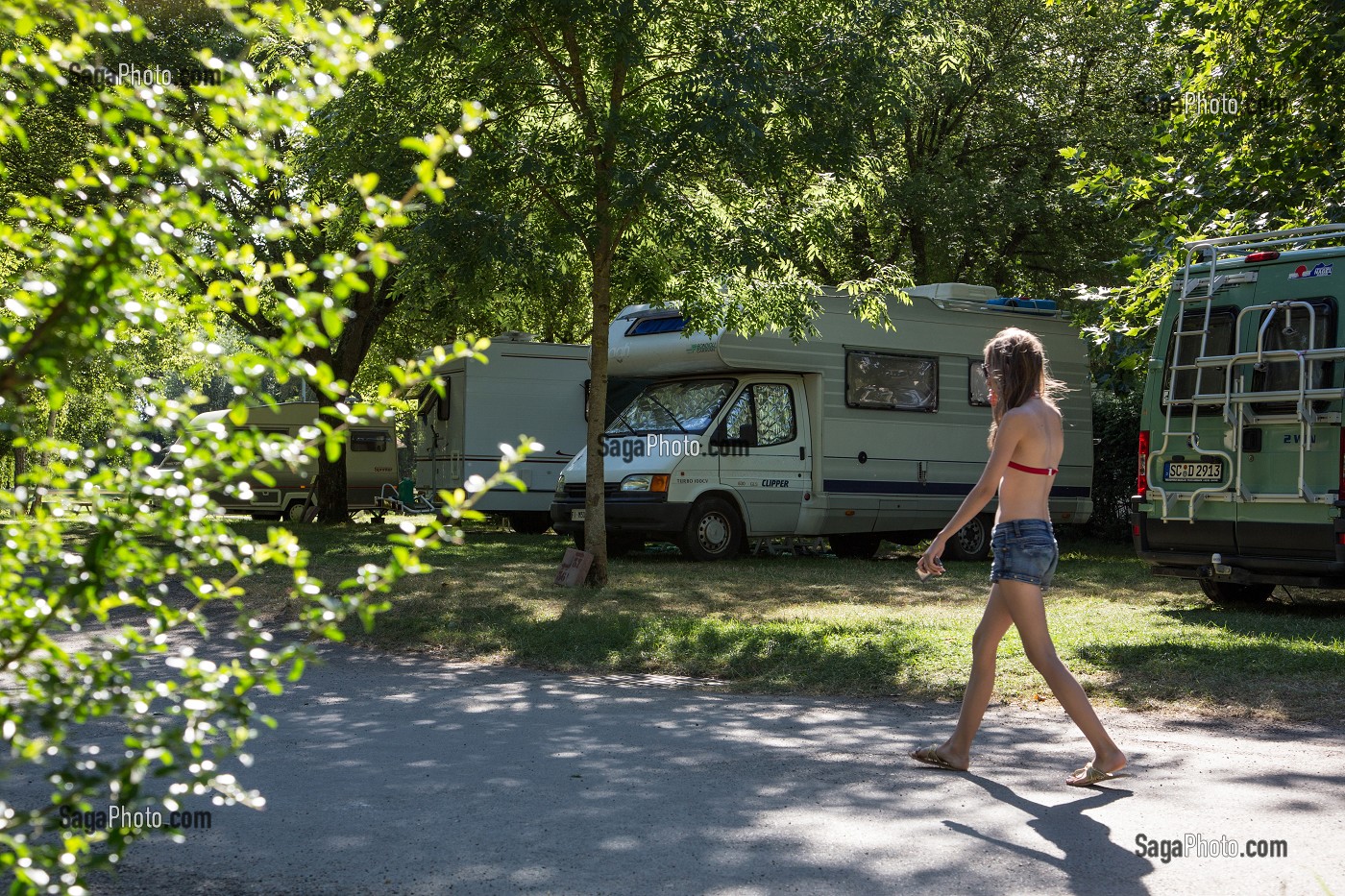 CAMPING MUNICIPAL DE LA VILLE DE CHARTRES, EURE-ET-LOIR (28), FRANCE 