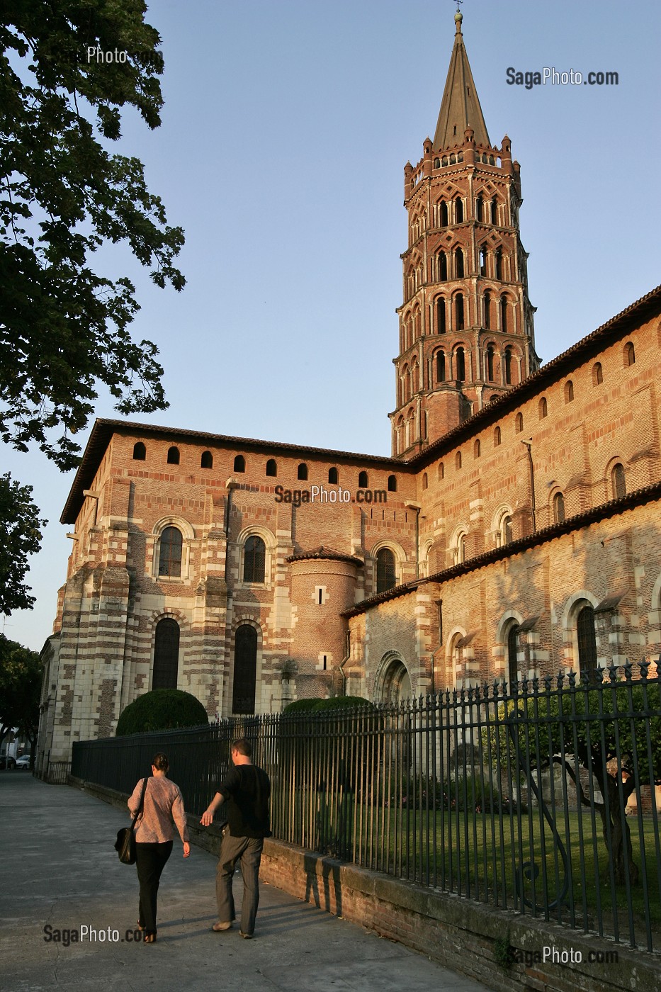 BASILIQUE SAINT-SERNIN, ART ROMAN, TOULOUSE, HAUTE-GARONNE (31), FRANCE 