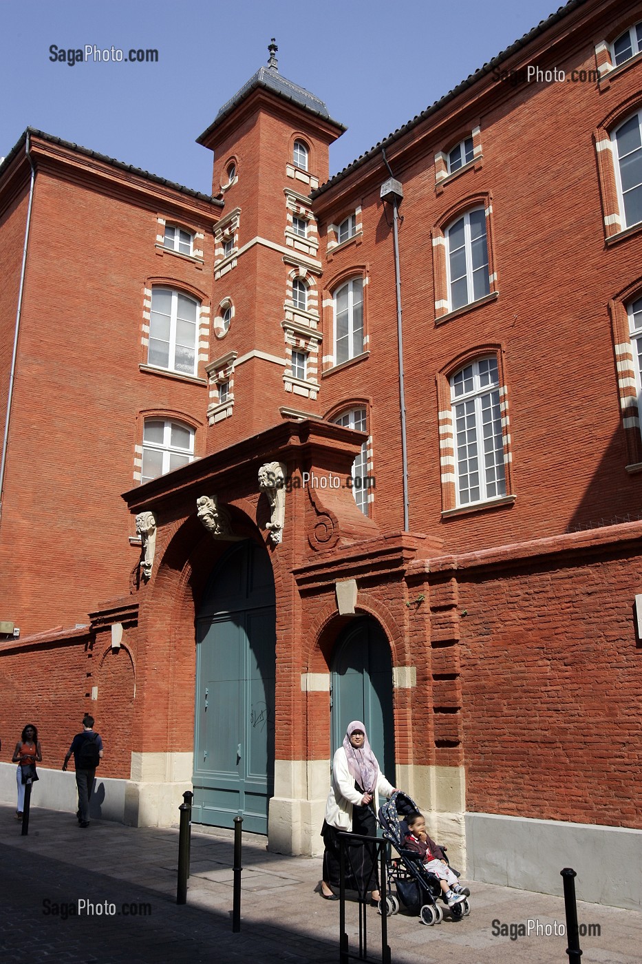 HOTEL DE CAVLET (DE RESSEGNIER) DU XVII EME SIECLE, VILLE DE TOULOUSE, HAUTE-GARONNE (31), FRANCE 