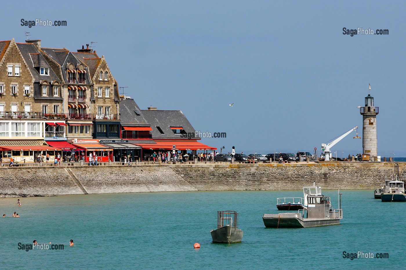 PORT DE LA HOULE, CANCALE, ILLE-ET-VILAINE (35), FRANCE 