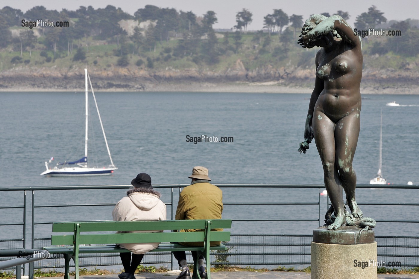 PROMENADE AU CLAIR DE LUNE, DINARD, ILLE-ET-VILAINE (35), FRANCE 