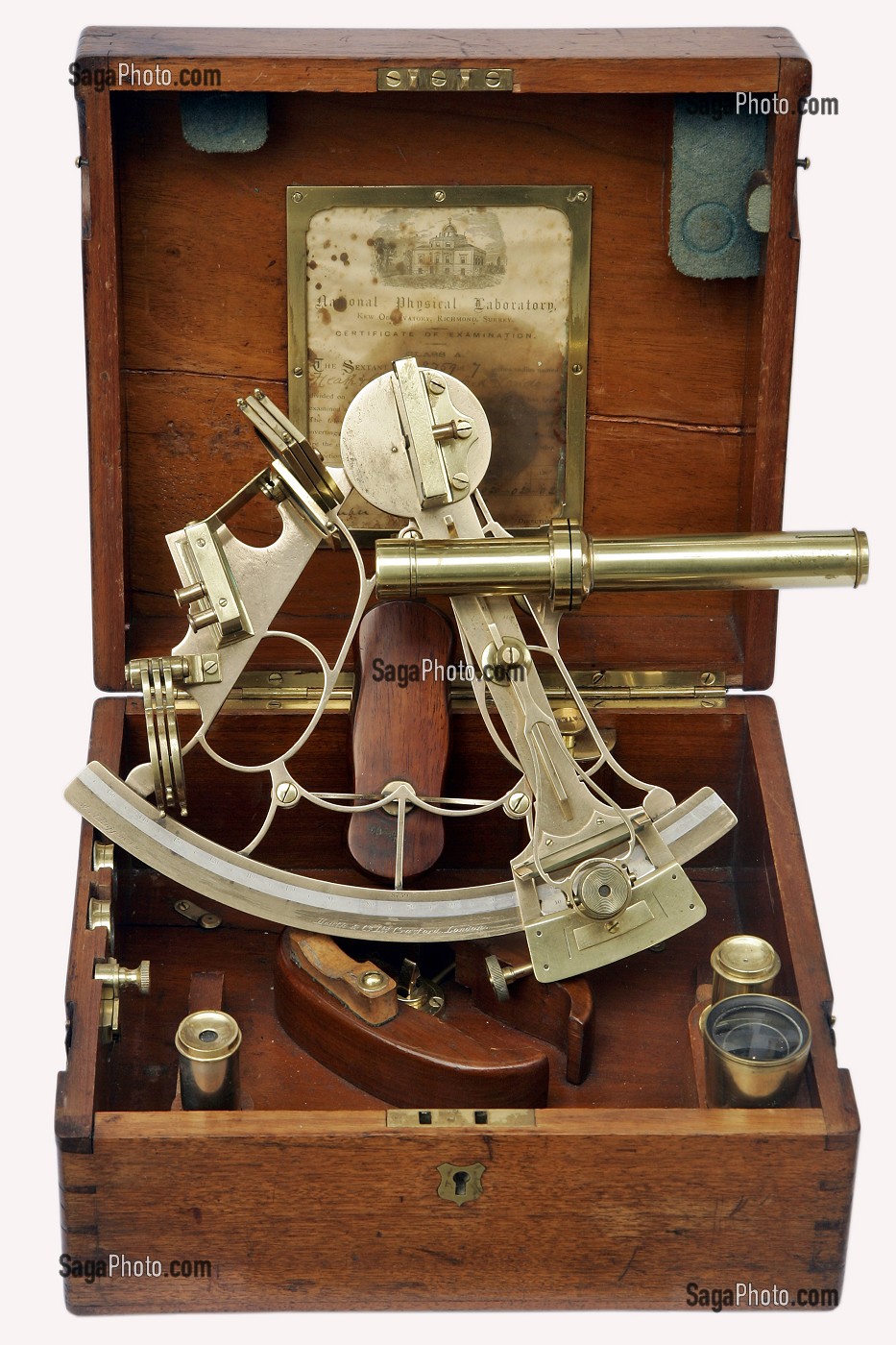 SEXTANT FIN XIXEME, ANTIQUAIRE ' LA ROSE DES VENTS', SAINT-MALO, ILLE-ET-VILAINE (35), FRANCE 