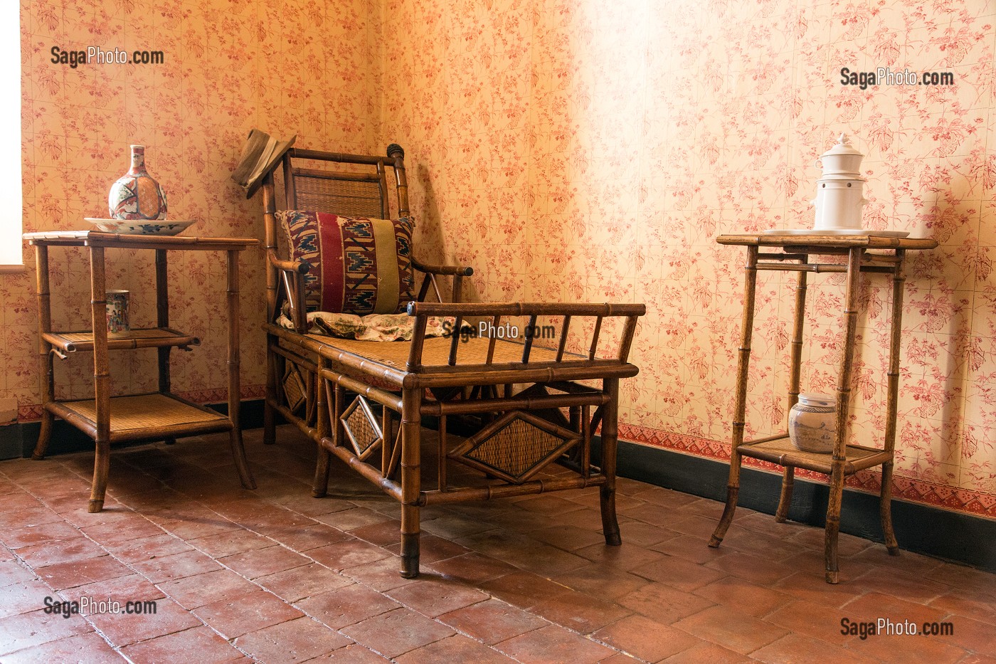 CABINET DE REPOS, DOMAINE GEORGE SAND, LA VALLEE NOIRE ET LE ROMANTISME DE GEORGE SAND DANS LE BERRY, NOHANT-VIC (36), FRANCE 