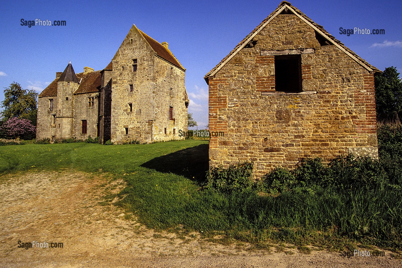LE LOGIS XVI EME, SAINTE-MARIE LA ROBERT, ORNE (61), NORMANDIE, FRANCE 
