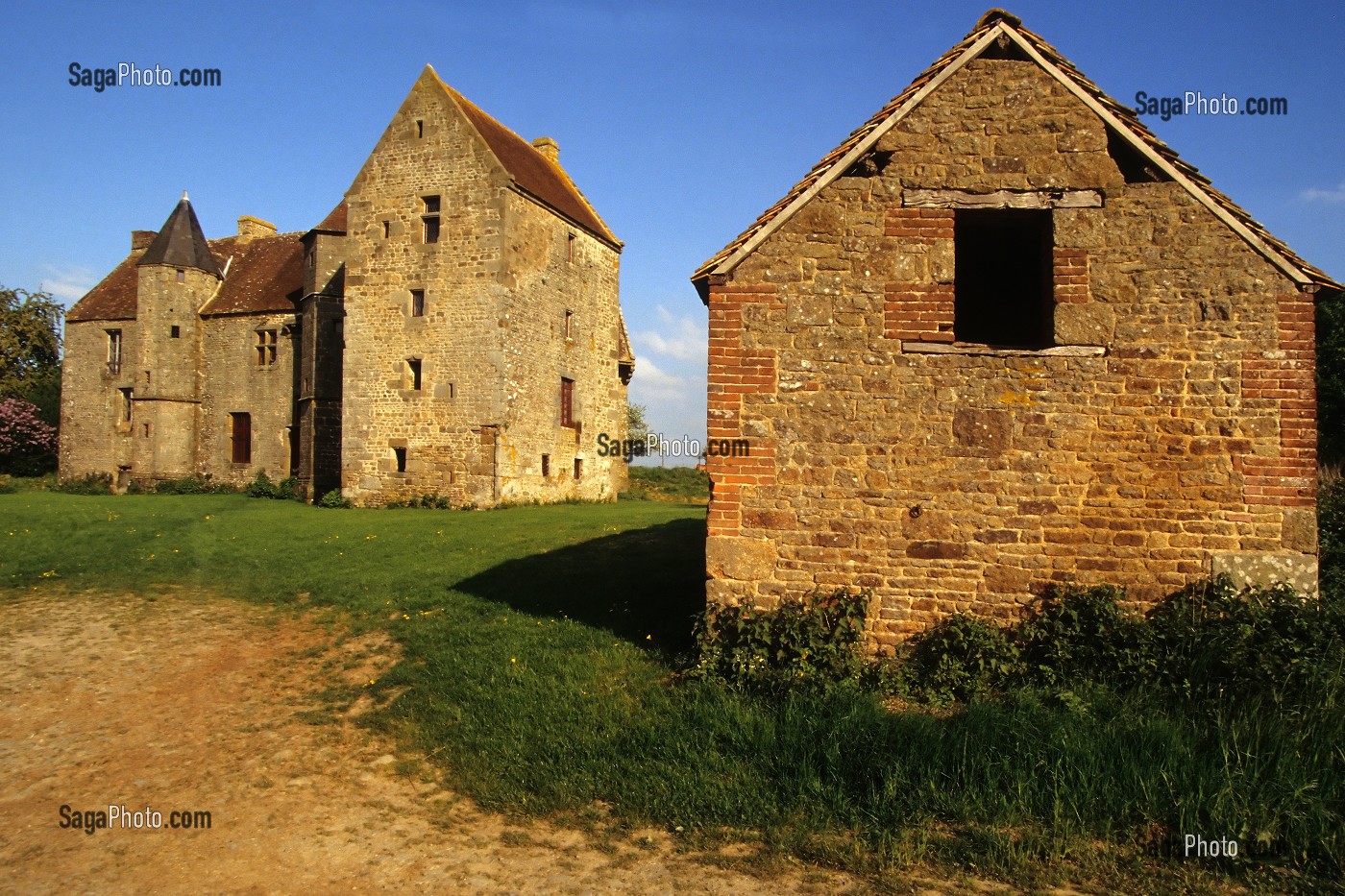 LE LOGIS XVI EME, SAINTE-MARIE LA ROBERT, ORNE (61), NORMANDIE, FRANCE 