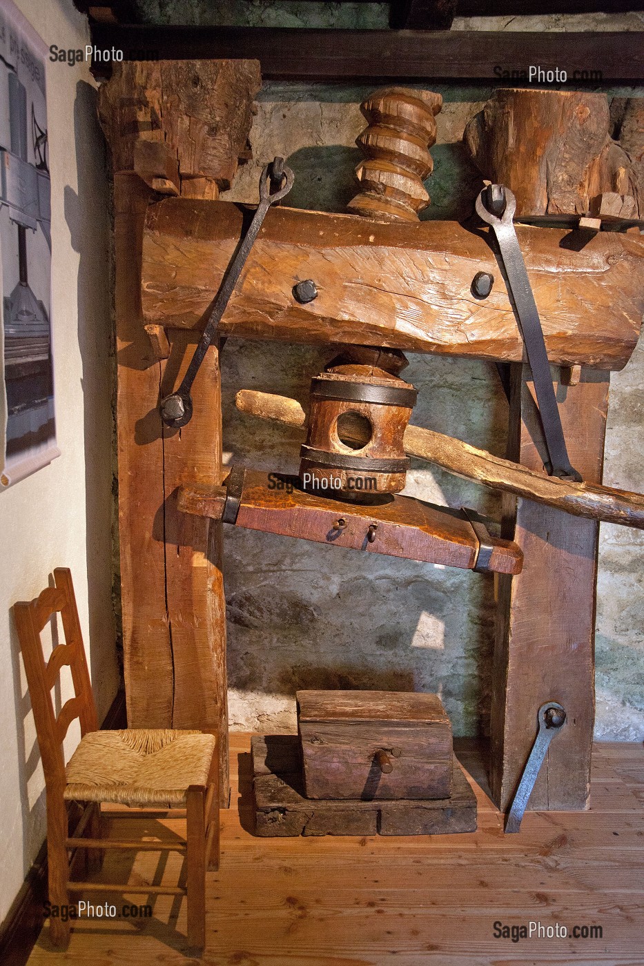 MOULIN A PAPIER RICHARD DE BAS, MUSEE, PUY-DE-DOME, FRANCE 