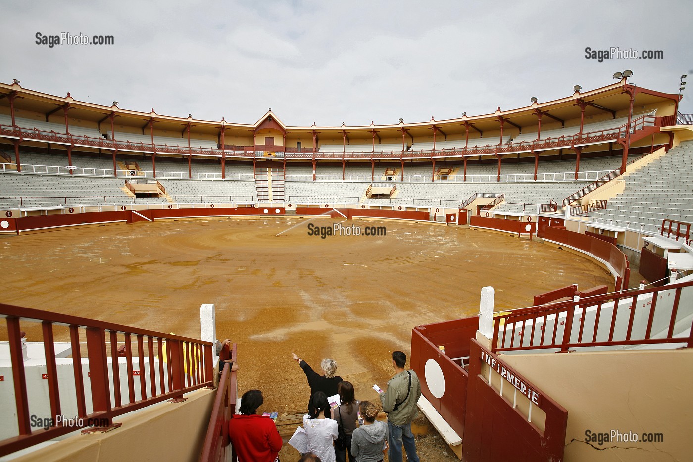 ARENES DE BAYONNE, TAUROMACHIE, BAYONNE, PYRENEES ATLANTIQUES, (64), FRANCE, PAYS BASQUE, COTE BASQUE 