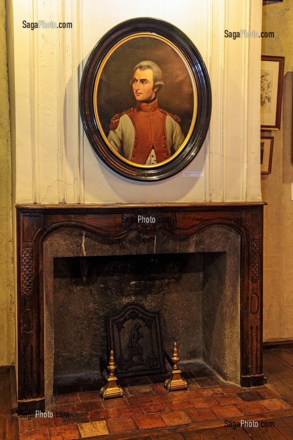 PORTRAIT DE JEAN-BAPTISTE JULES BERNADOTTE (1763-1844), HUILE SUR TOILE DE LOUIS FELIX AMIEL, MUSEE BERNADOTTE, PAU, PYRENEES ATLANTIQUES (64), AQUITAINE, FRANCE 