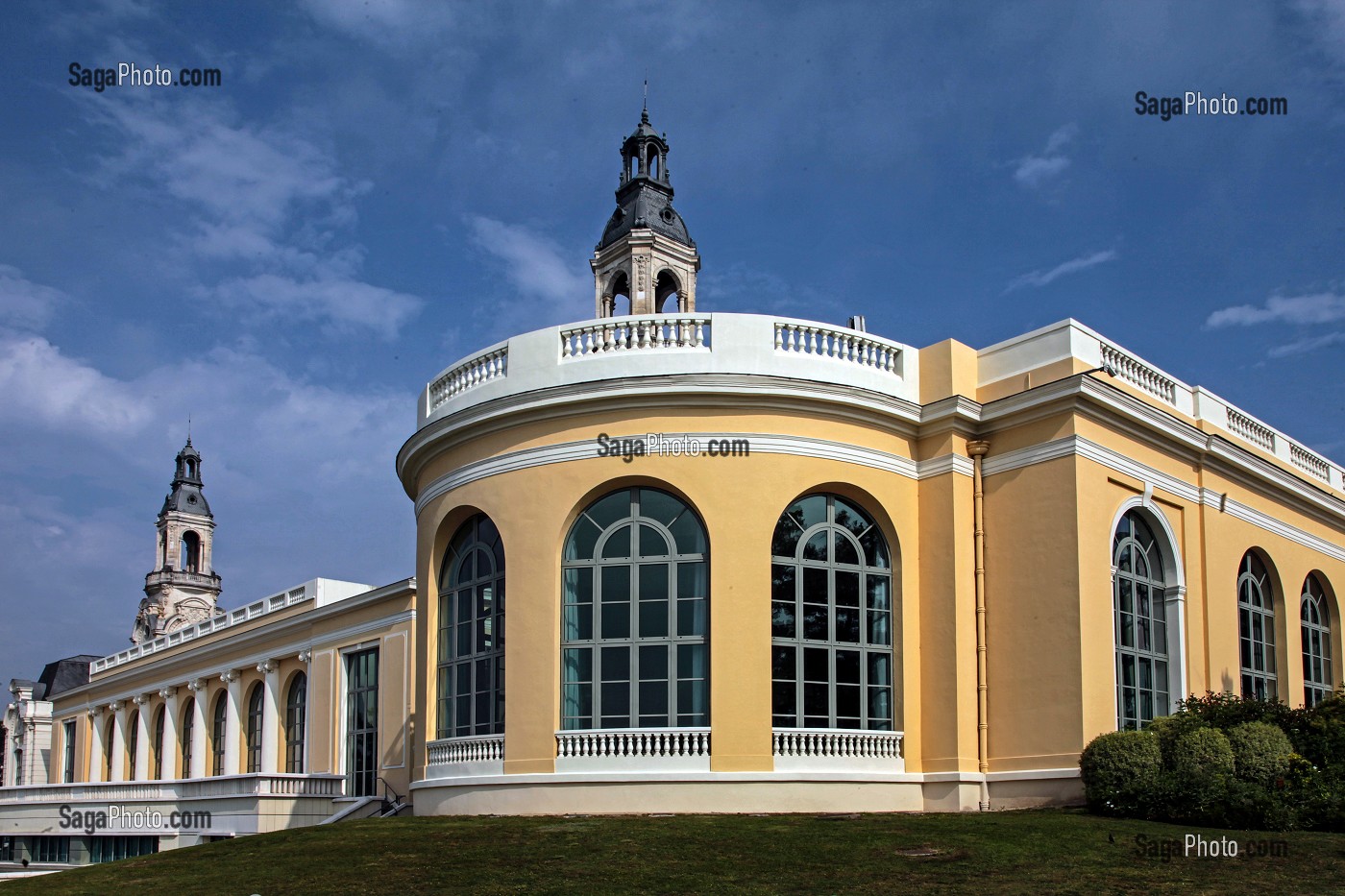 PALAIS BEAUMONT, ANCIEN PALAIS D'HIVER, PUIS CASINO DE LA VILLE DE PAU ET AUJOURD'HUI, CENTRE DE CONGRES HISTORIQUE, PARC BEAUMONT, PAU, PYRENEES-ATLANTIQUES (64), AQUITAINE, FRANCE 