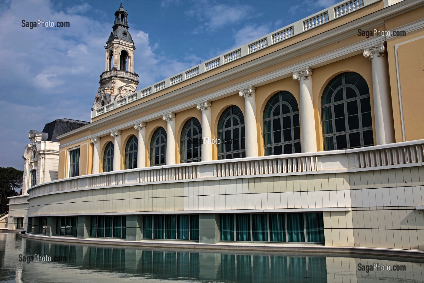 PALAIS BEAUMONT, ANCIEN PALAIS D'HIVER, PUIS CASINO DE LA VILLE DE PAU ET AUJOURD'HUI, CENTRE DE CONGRES HISTORIQUE, PARC BEAUMONT, PAU, PYRENEES-ATLANTIQUES (64), AQUITAINE, FRANCE 