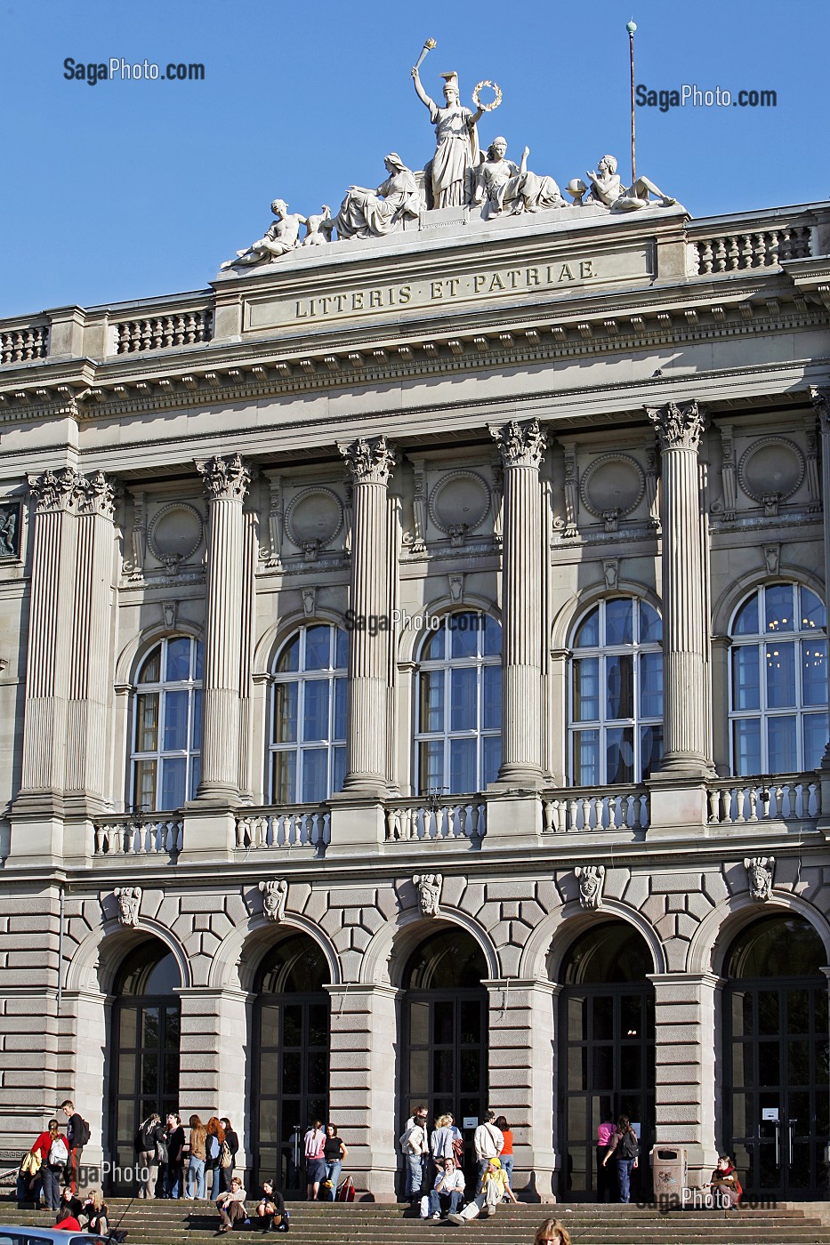 PALAIS UNIVERSITAIRE, STRASBOURG, BAS-RHIN (67), ALSACE, FRANCE 