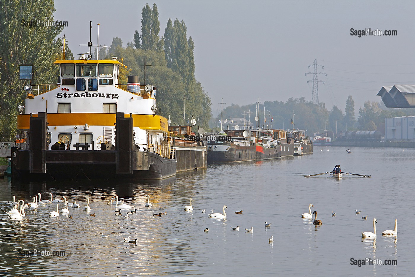 NAVISCOPE ALSACE, MUSEE DU RHIN ET DE LA NAVIGATION, NAVISCOPE ALSACE, MUSEUM OF THE RHINE AND NAVIGATION, QUAI DES BELGES, QUAI DES BELGES, STRASBOURG, BAS RHIN (67), ALSACE, FRANCE, EUROPE 
