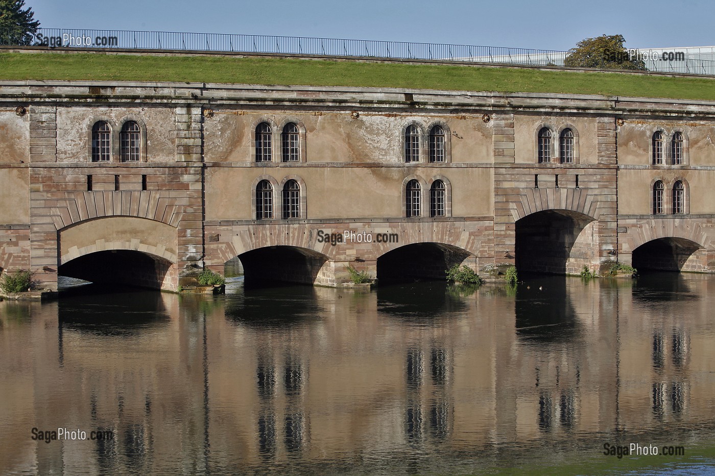 BARRAGE VAUBAN, STRASBOURG, BAS RHIN (67), ALSACE, FRANCE, EUROPE 