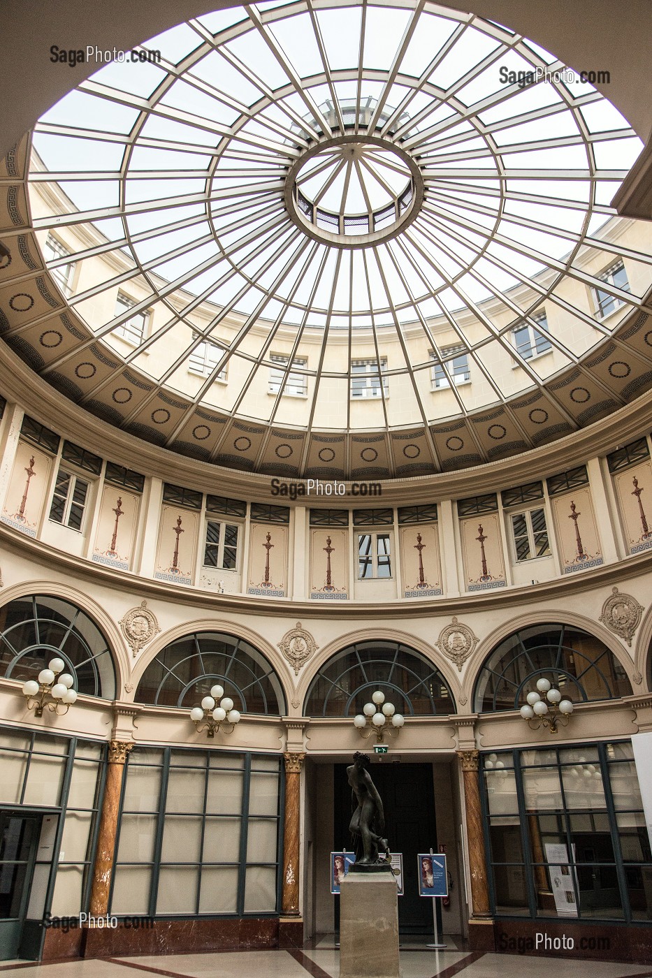 GALERIE COLBERT, INSTITUT NATIONAL D'HISTOIRE DE L'ART, PARIS (75), FRANCE 