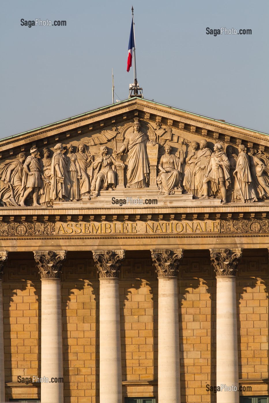 ASSEMBLEE NATIONALE, PALAIS BOURBON, CHAMBRE DES DEPUTES, 7 EME ARRONDISSEMENT, PARIS, FRANCE 