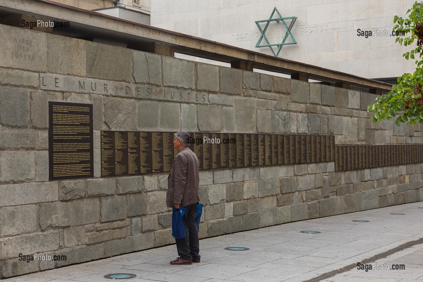 LE MEMORIAL DE LA SHOAH EST UN MUSEE CONSACRE A L'HISTOIRE DU GENOCIDE JUIF DURANT LA SECONDE GUERRE MONDIALE, PARIS (75), ILE-DE-FRANCE, FRANCE 