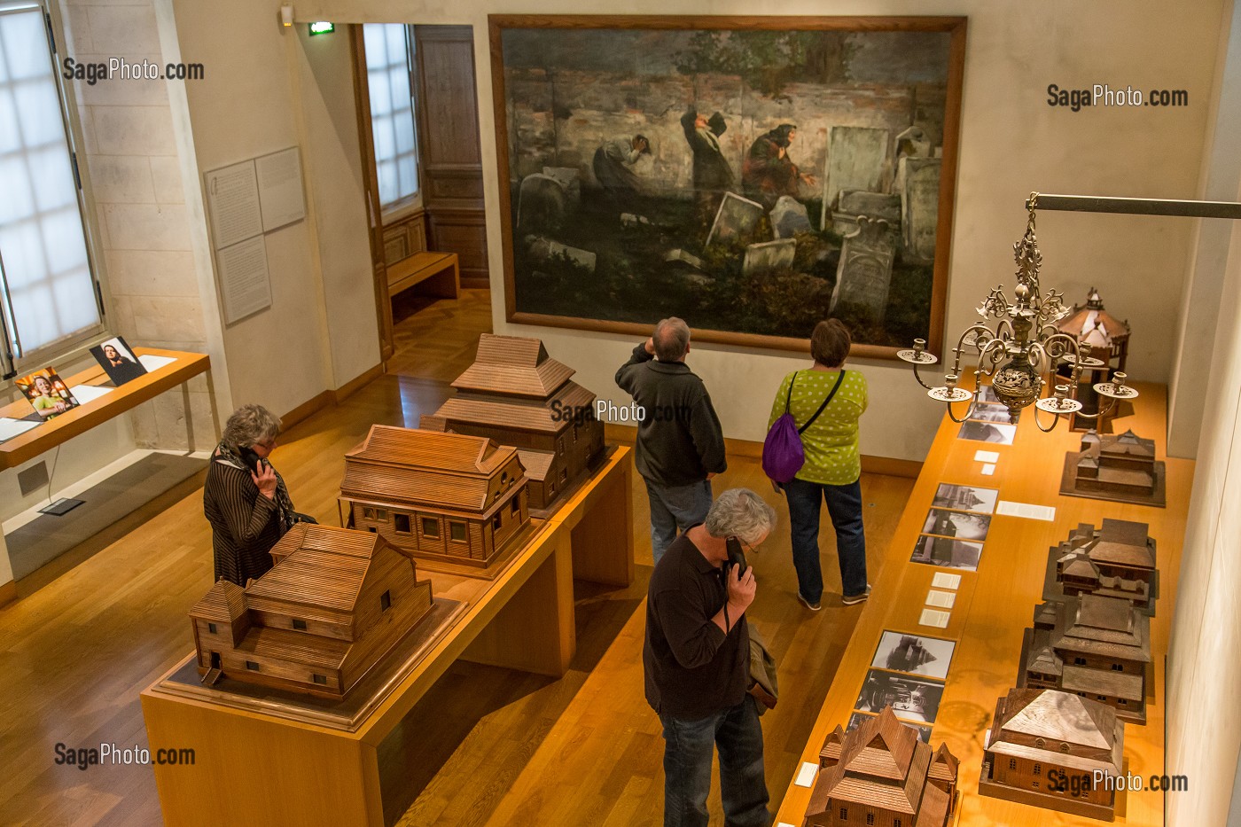 MUSEE D'ART ET D'HISTOIRE DU JUDAISME INSTALLE DANS L'HOTEL DE SAINT-AIGNAN, 3EME ARRONDISSEMENT, PARIS (75), ILE-DE-FRANCE, FRANCE 