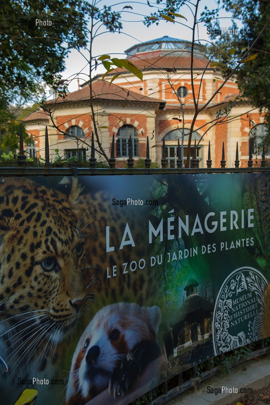 MENAGERIE DU JARDIN DES PLANTES, 5 EME ARRONDISSEMENT, PARIS (75), ILE-DE-FRANCE, FRANCE 