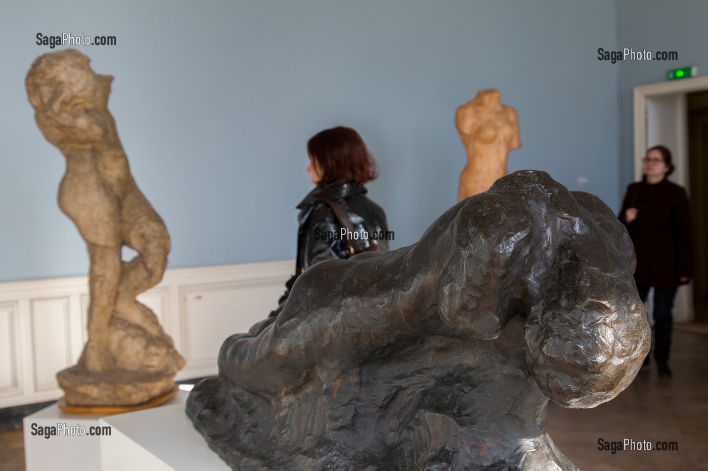 LA TERRE D'AUGUSTE RODIN. CREE EN 1916 A L'INITIATIVE D'AUGUSTE RODIN, LE MUSEE RODIN EST SITUE A L'HOTEL BIRON, HOTEL PARTICULIER DU 18 EME SIECLE, 7 EME ARRONDISSEMENT, PARIS (75), ILE-DE-FRANCE, FRANCE 