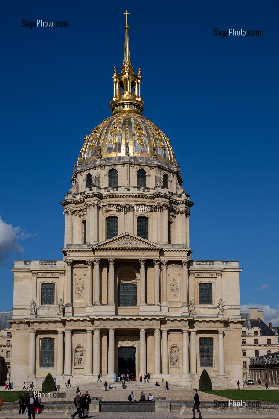 HOTEL NATIONAL DES INVALIDES, FONDE PAR LOUIS XIV EN 1670 POUR ACCUEILLIR LES SOLDATS INVALIDES, PARIS (75), ILE-DE-FRANCE, FRANCE 