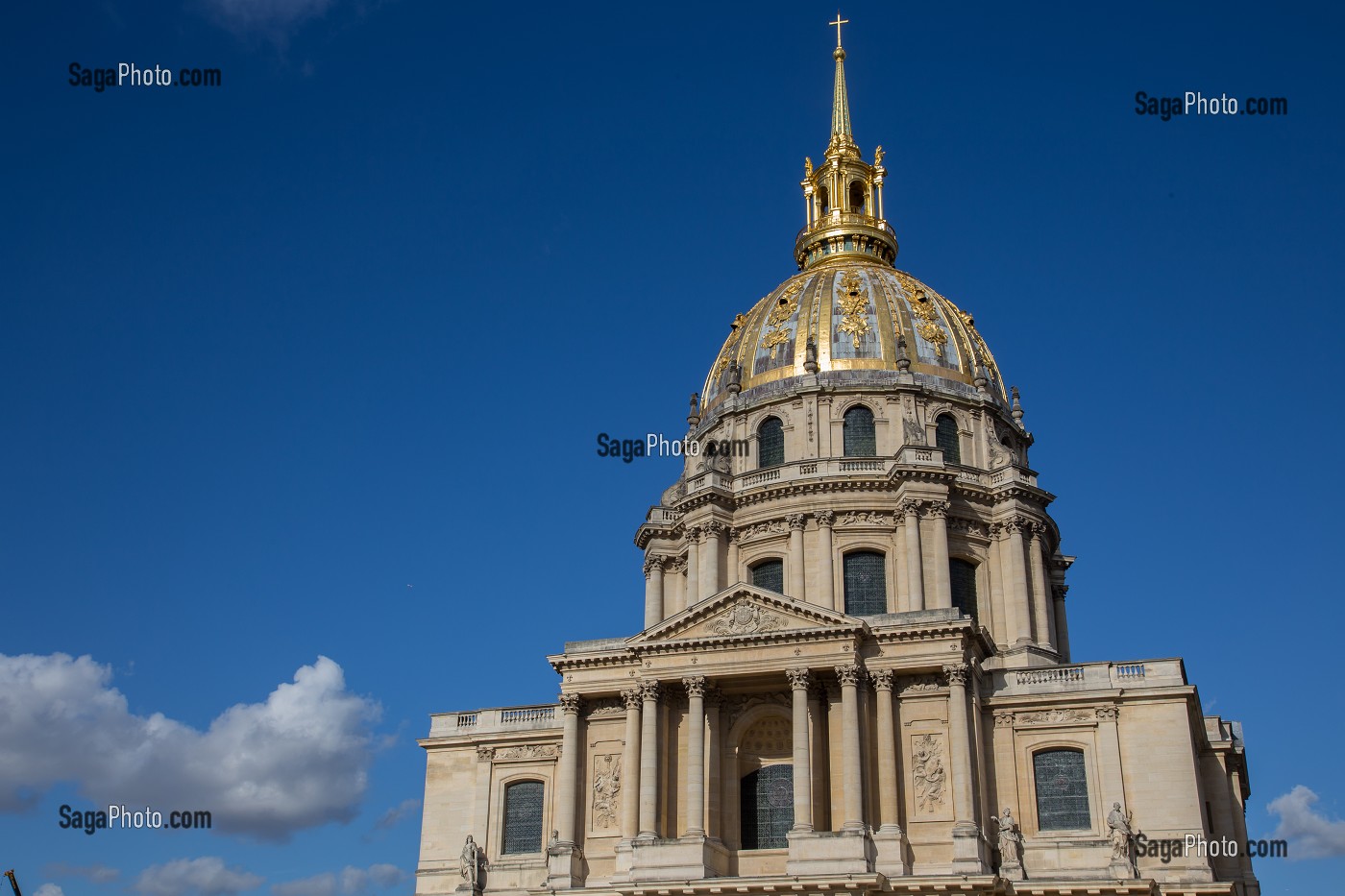 HOTEL NATIONAL DES INVALIDES, FONDE PAR LOUIS XIV EN 1670 POUR ACCUEILLIR LES SOLDATS INVALIDES, PARIS (75), ILE-DE-FRANCE, FRANCE 