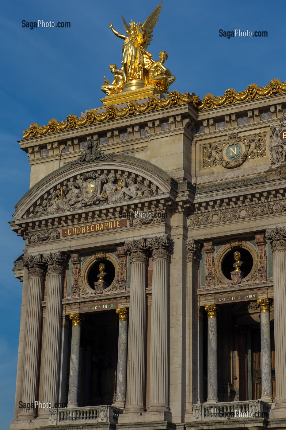 OPERA DE PARIS OU PALAIS GARNIER, 9 EME ARRONDISSEMENT, PARIS (75), ILE-DE-FRANCE, FRANCE 