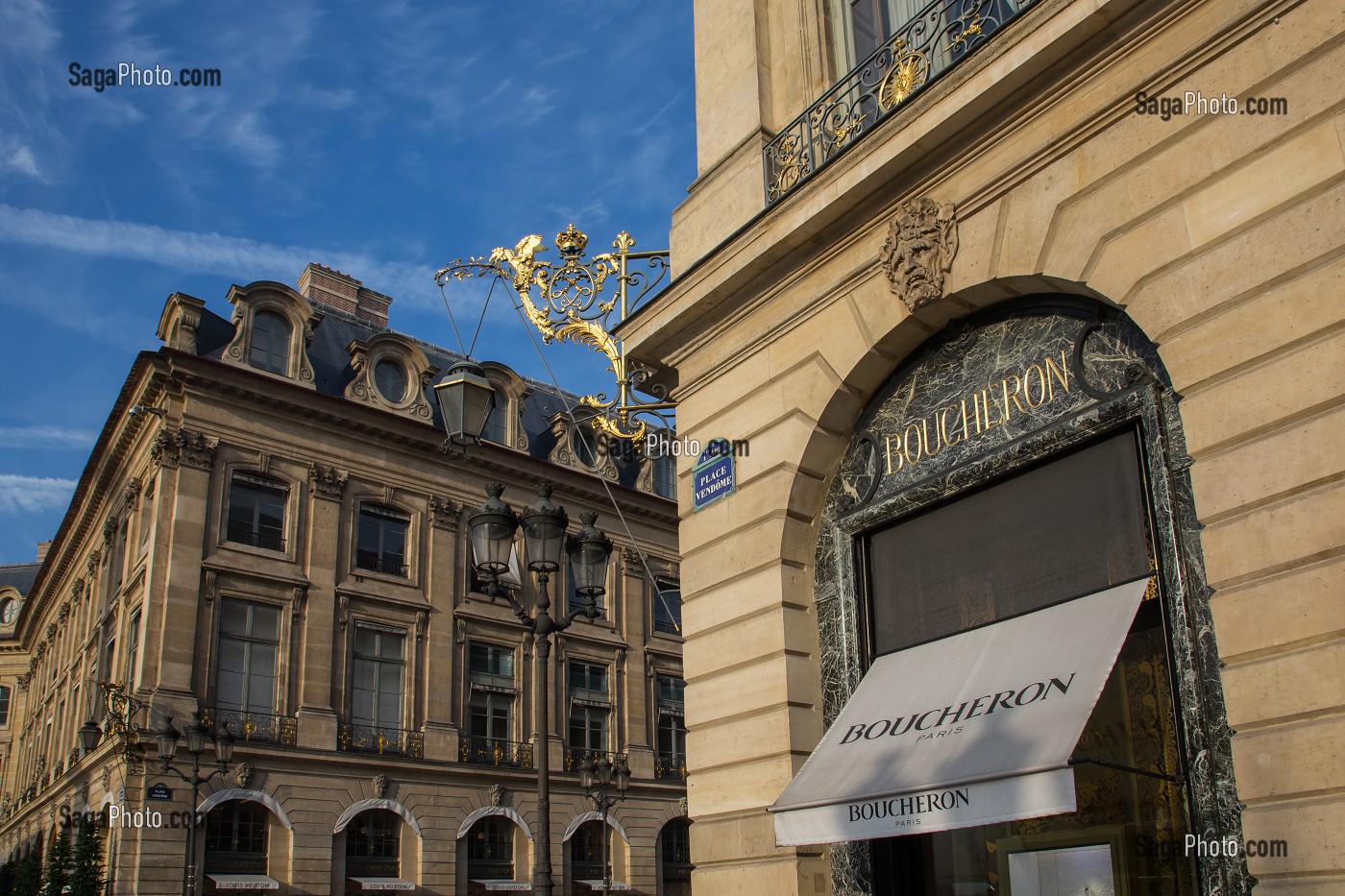 BOUCHERON, JOAILLIER DE LUXE, PLACE VENDOME, PARIS, 1 ER ARRONDISSEMENT, PARIS (75), ILE-DE-FRANCE, FRANCE 
